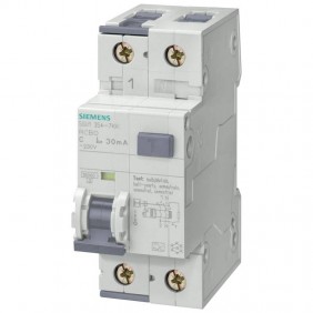 Magnetotermico differenziale Siemens 10A 1P+N...
