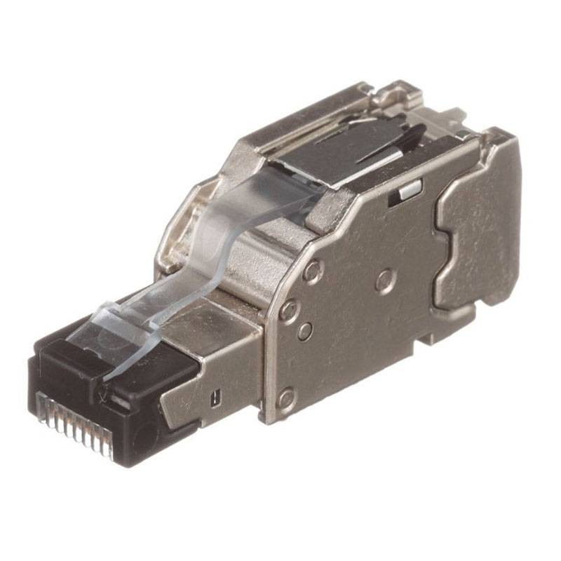 Fiche Plug RJ45 Panduit Cat 6A blindé STP FPS6X88MTG