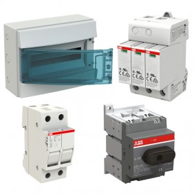 Abb Schaltschrankbausatz für PV-Anlage DC 1...