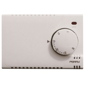 Perry Uhrenthermostat für den Einbau 230V weiß...