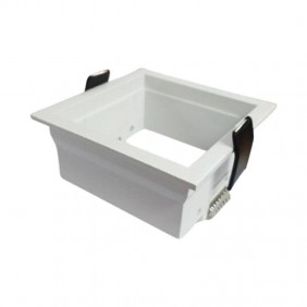 AqLus Click square with recessed edge white...