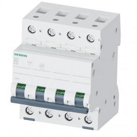 Interruttore magnetotermico Siemens 4P 63A 10KA...