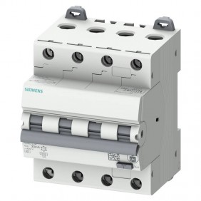 Siemens FI/LS-Schalter 4P 20A 30mA 6kA 4M Typ A...