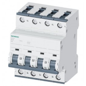 Interruttore magnetotermico Siemens 4P 6A 10kA...
