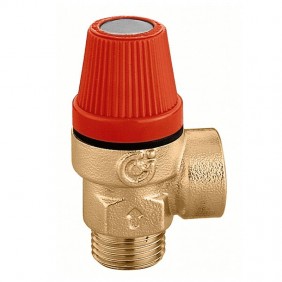 Válvula de seguridad Caleffi serie 312 M/F 1/2...
