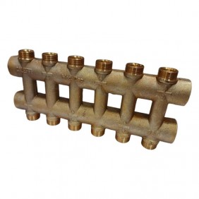 Colector complanar fundido monobloque Caleffi...