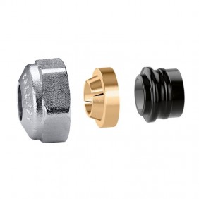 Caleffi copper pipe fitting for radiator...