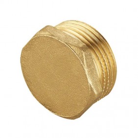 IBP Banninger Messing Kappe Außengewinde 2"...