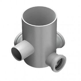 Avaloir de sol Haut 4 voies Bonomini vidange 50...