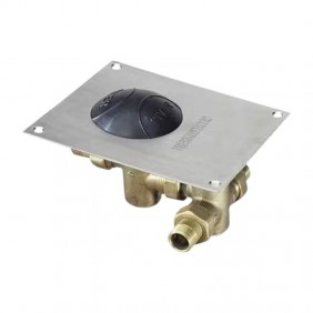 Mitigeur thermostatique encastré à pied pour...