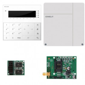 Kit de alarma Comelit SAFE con GSM, unidad de...