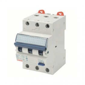 Magnetotermico differenziale Gewiss 10A 3P 6KA...