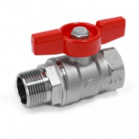 Válvula de bola Giacomini M/F 1 1/4 con manija...