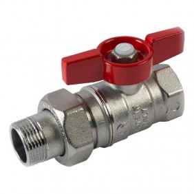 Vanne à bille Giacomini F/M 1/2 avec poignée...