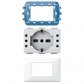 Kit Bundle 4Box pour Vimar Plana blanc...