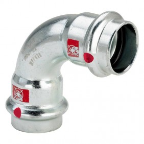 Coude Prestabo 90 degrés Viega F/F 15 mm acier...