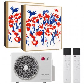 Lg Artcool Gallery Photo Dual Split Air...