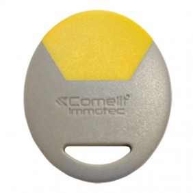 Comelit standard card format key holder yellow...