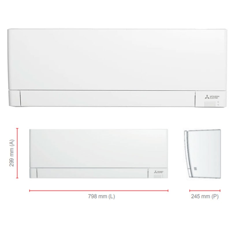Inverter-Klimaanlage AMBER 9000 BTU Gree, Klasse A   /A  , WLAN