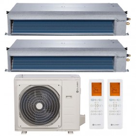 Aire acondicionado por conductos doble split...