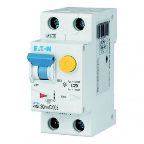 Eaton 20A 1P+N 4.5kA 30mA Residual Current...