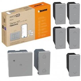 Starter Kit persianas Bticino MatixGO gris...