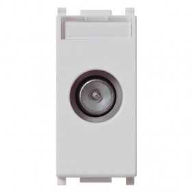 Presa coassiale passante TV-RD-SAT Vimar Plana...