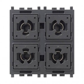 Comando KNX Flat/Tondo Vimar Eikon 4 Pulsanti 2...