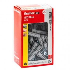 Anclaje con Tornillo Fischer SX Plus 8x40 mm...