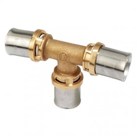 Racor en T Giacomini a prensar 32x16x32...