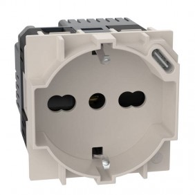 Bticino Living Now P40 Schuko USB Socket Sand...