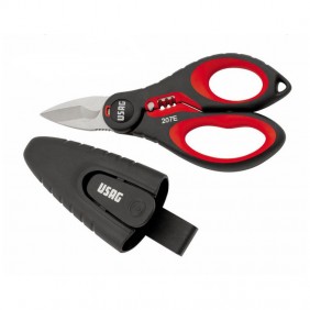 Usag 207-E 155x40 mm Profi-Schere aus Stahl...