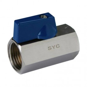 Valvola a sfera mini Atusa F/F 1/2 in ottone...