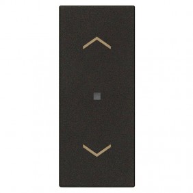 Vimar Linea Rollladenschalter Quid Schwarz 30196.G