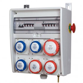 Cuadro eléctrico Fanton Ulisse 6 tomas 4...