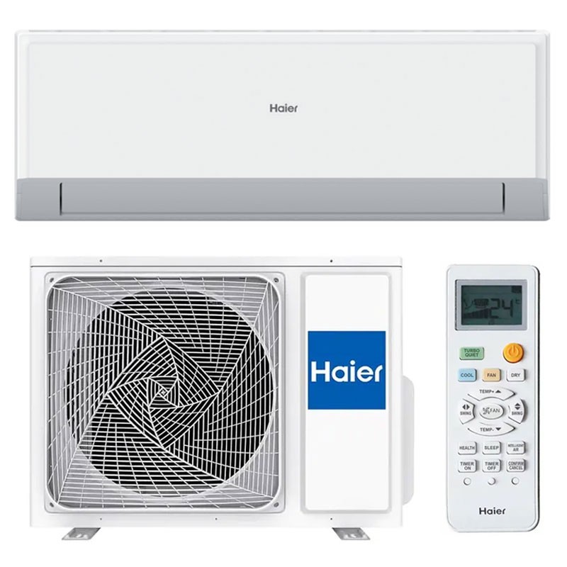 Kit Climatiseur Haier Trendy 9000Btu 2,6kW - A++/A+ WiFi - Neuf (HAS09TABIN + H1U09TABOUT)