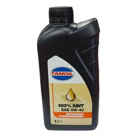 Olio per Auto Tamoil 100% 100% Sintetico 5W40...