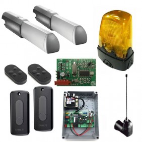 Kit de automatización de la puerta giratoria...