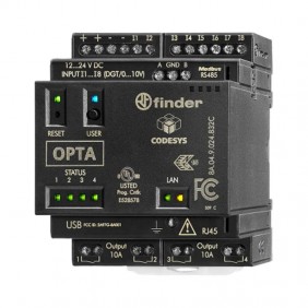 Relè logico Finder programmabile Opta 8IN/4OU...