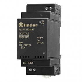 Finder Switching Power Supply 25W 24V DC 1A...