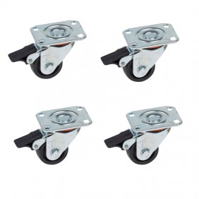 Kit 4 ruote Bticino in lamiera per armadio...