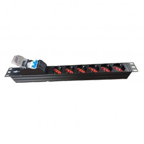 Item Horizontal power strip 6 Sockets and...