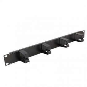Pannello passacavi Item rack 19" anelli altezza...