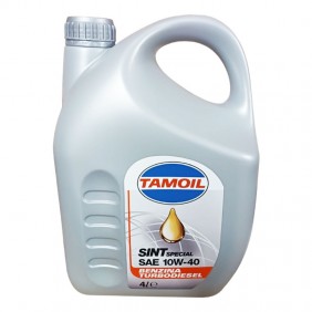 Tamoil semi-synthetic car oil 10W40 B-D 4 Liters