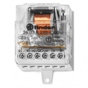 Relè ad impulsi Finder passo passo 10A 230VAC...