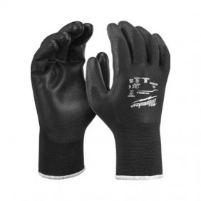 Milwaukee schwarze PU-Allzweckhandschuhe Größe...