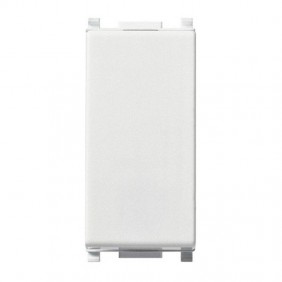 Interrupteur axial Vimar Plana 1P 10AX blanc 14104