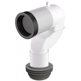 Curva a P Bonomini per WC con guarnizione in...