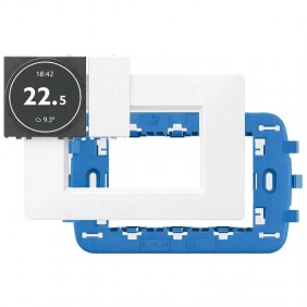 Kit Cronotermostato 4Box Swipe Vimar Plana...
