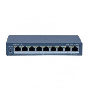 Switch de red Hikvision PoE DS-3E1309P-EI Fast...